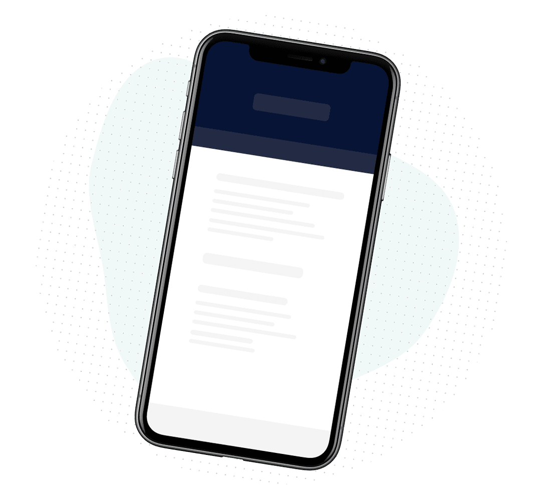 Green skew illustration